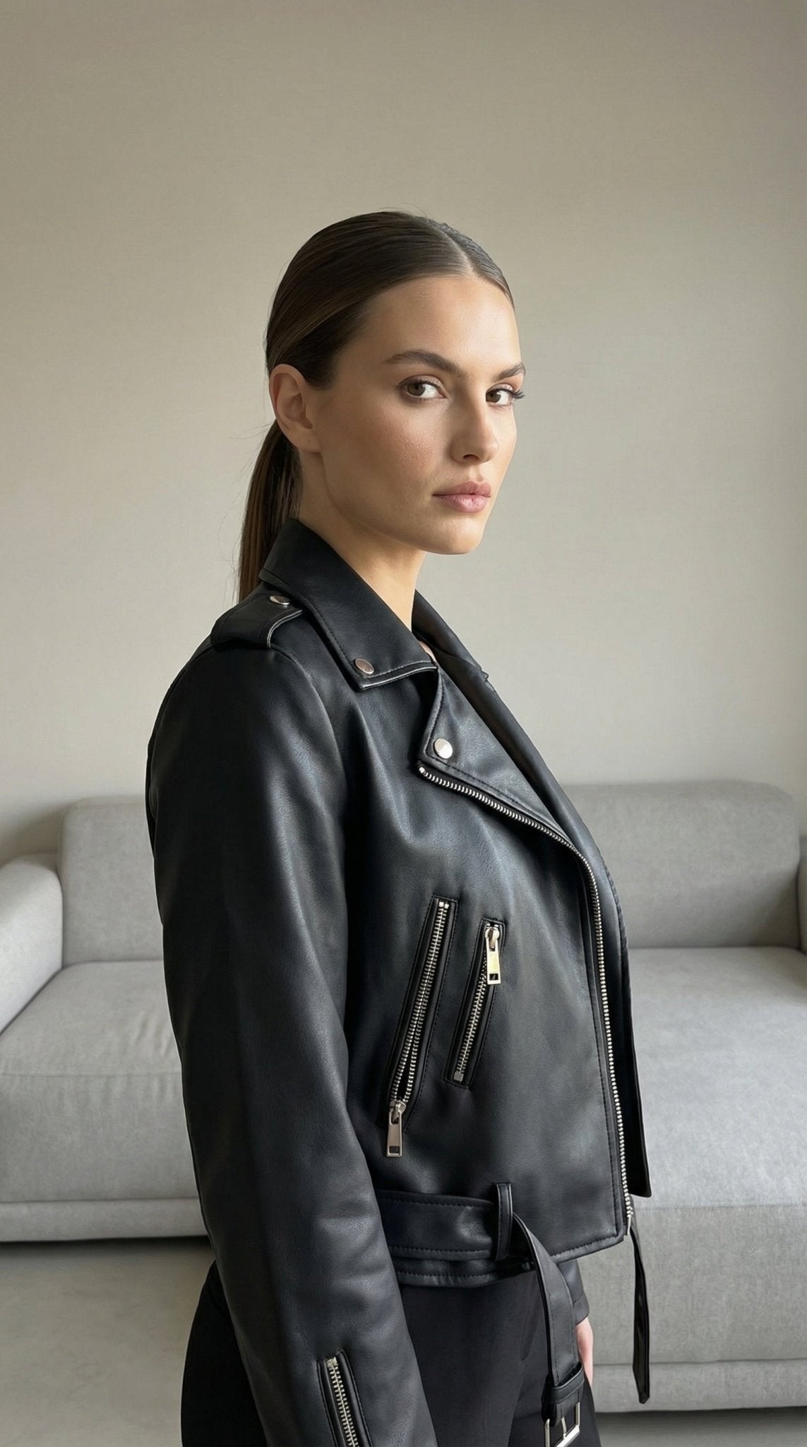 1256 Deri Ceket - Desfita