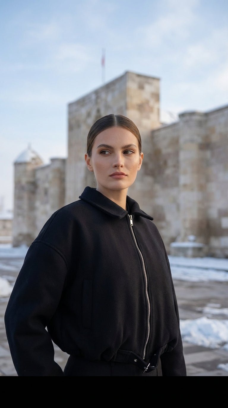 2076 Bomer Kaşe Ceket - Desfita