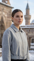 2076 Bomer Kaşe Ceket - Desfita