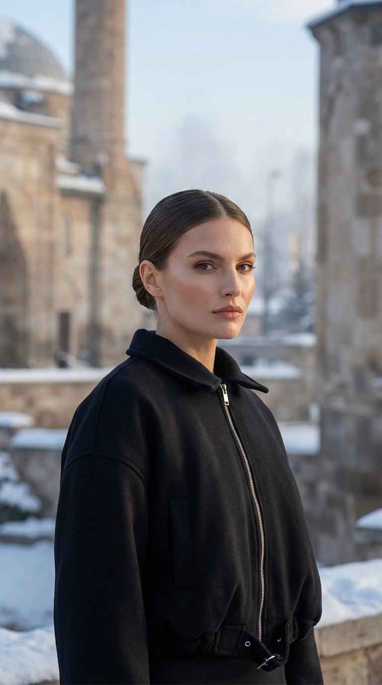 2076 Bomer Kaşe Ceket - Desfita