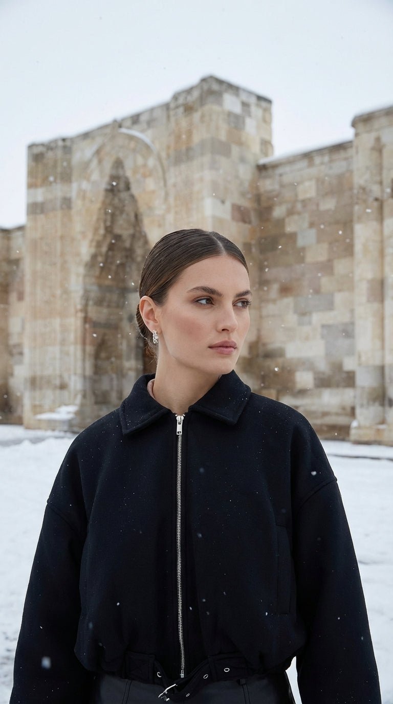 2076 Bomer Kaşe Ceket - Desfita