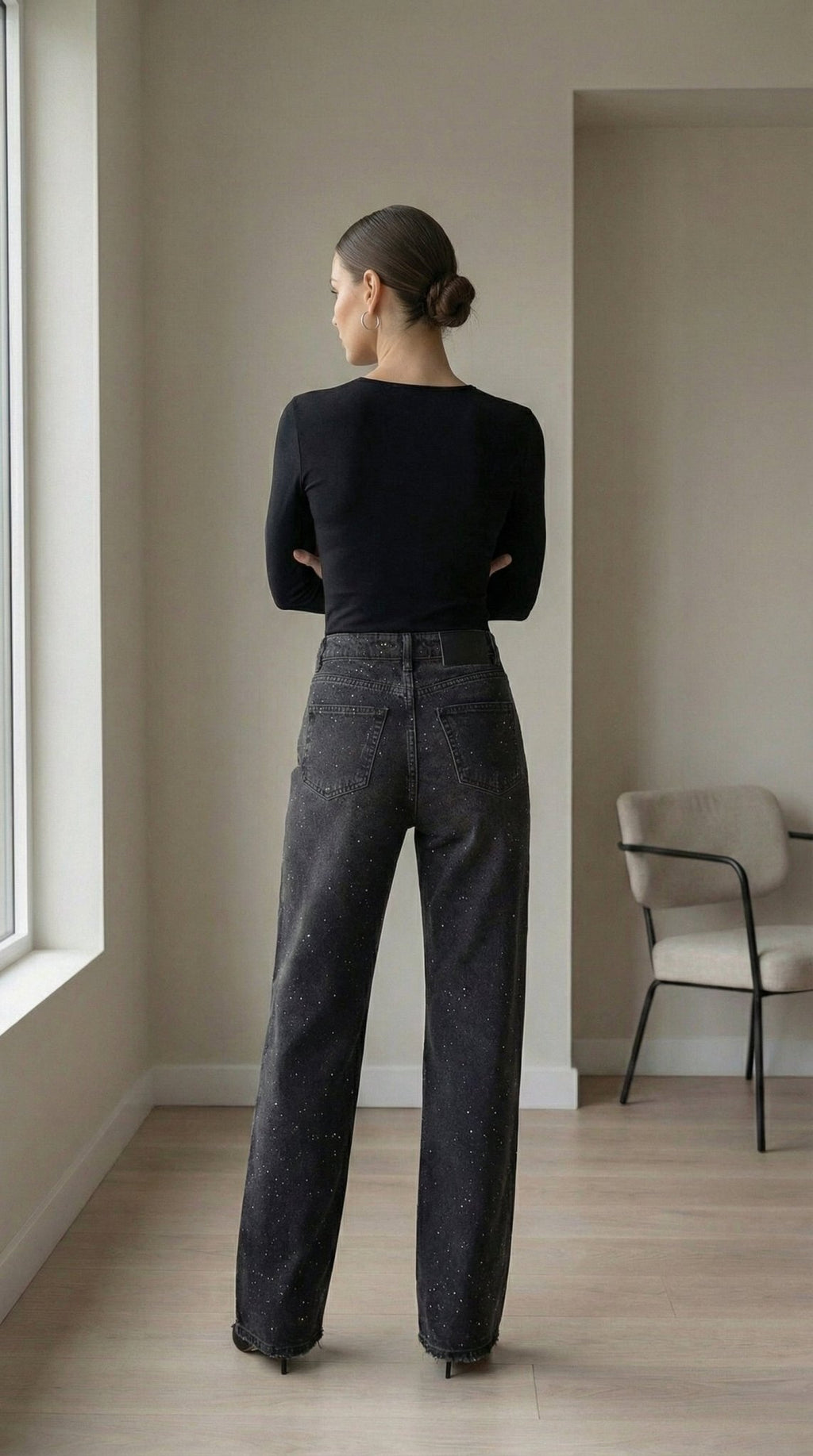 2481 Taşlı Pantalon - Desfita