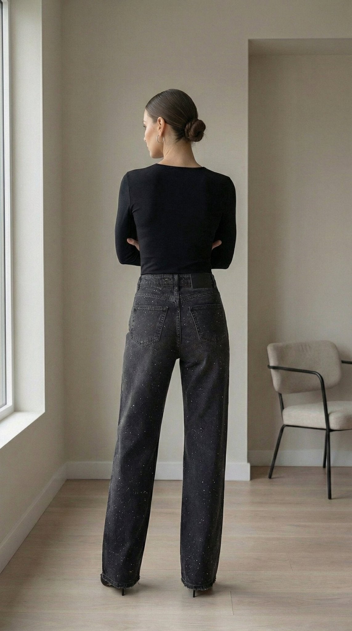 2481 Taşlı Pantalon - Desfita