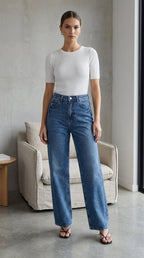 2573 Taşlı Pantalon - Desfita