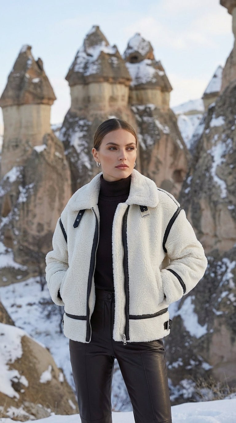 3021 Peluş Ceket - Desfita