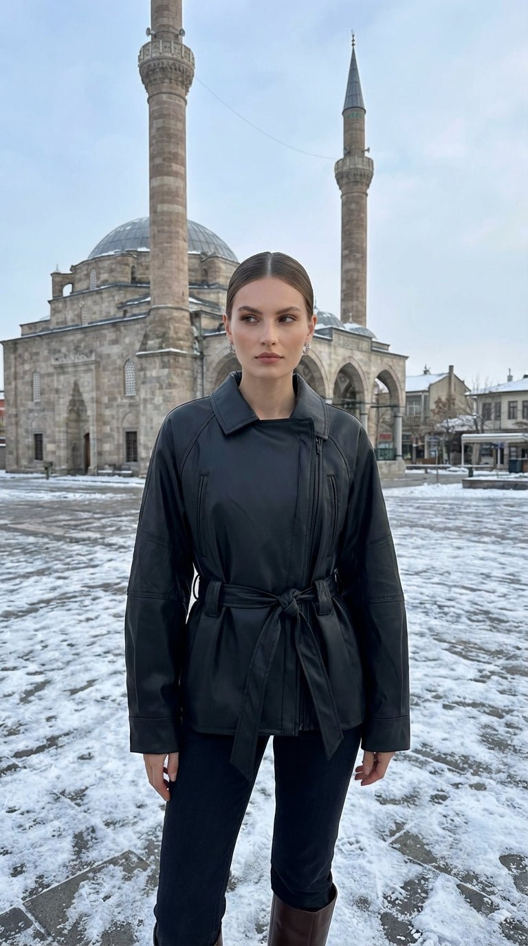 3175 Kemerli Deri Mont - Desfita