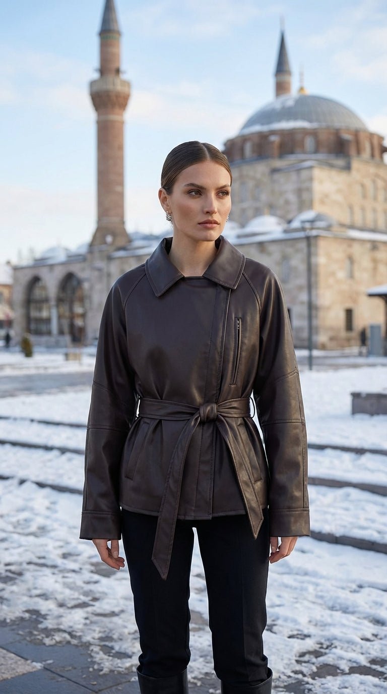 3175 Kemerli Deri Mont - Desfita