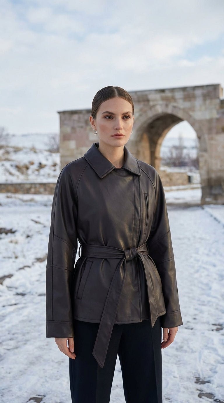 3175 Kemerli Deri Mont - Desfita