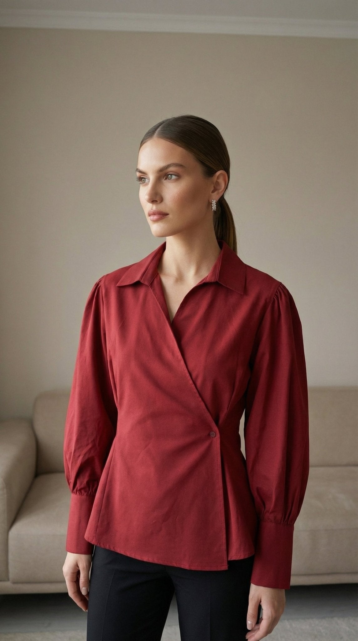 328 Balon Kol Gömlek - Desfita