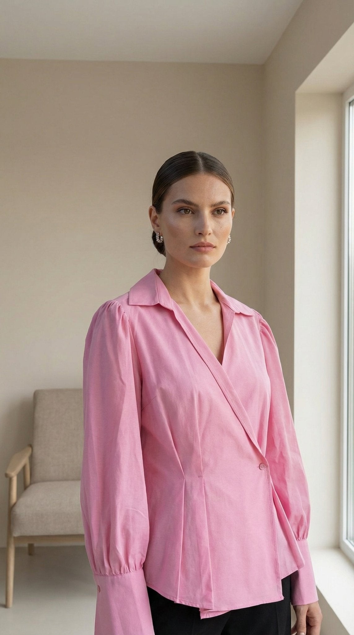 328 Balon Kol Gömlek - Desfita