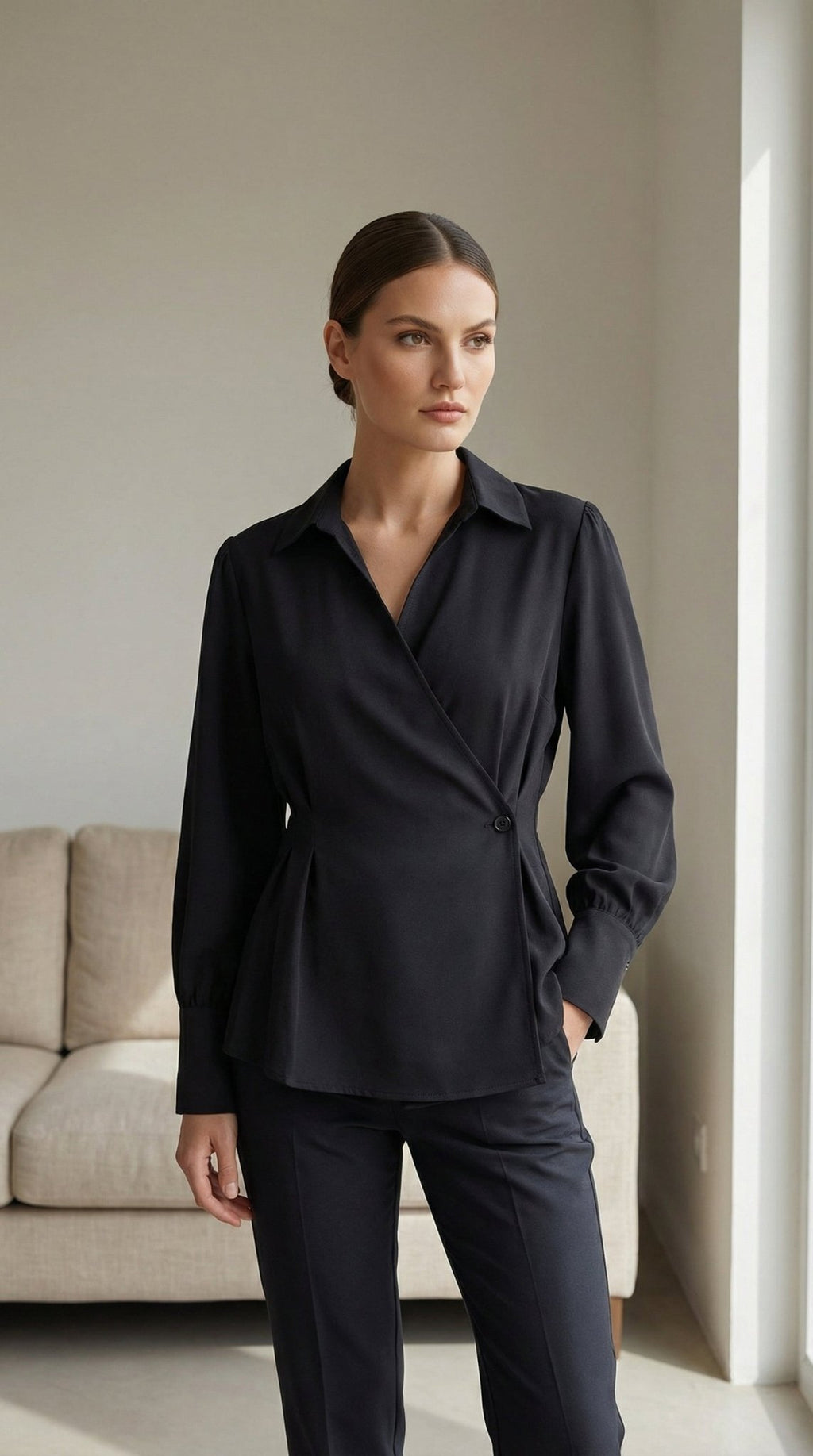 328 Balon Kol Gömlek - Desfita