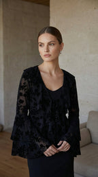 3868 Transparan Bluz - Desfita