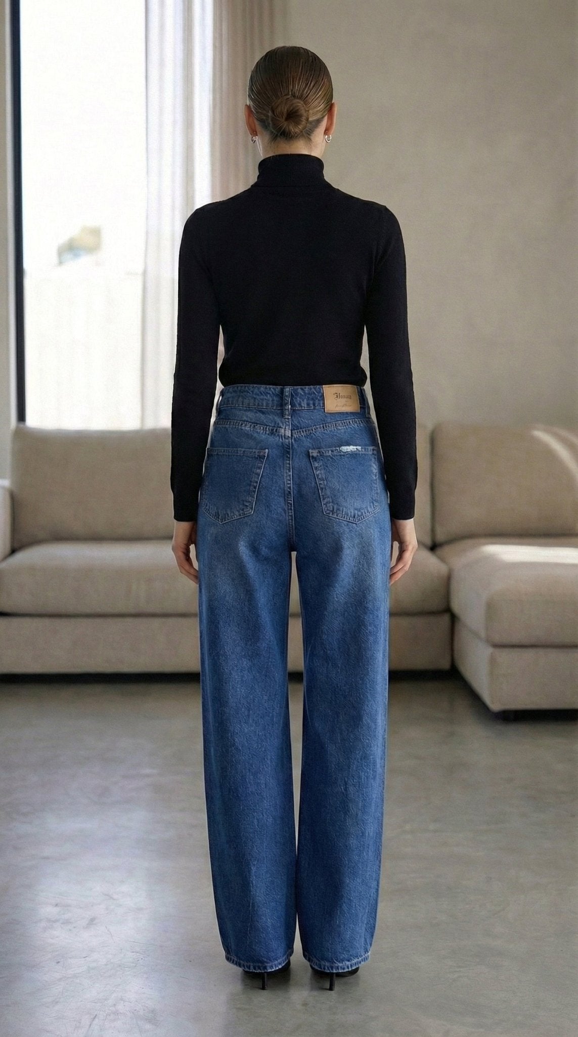 4113 Taşlı Pantolon - Desfita