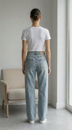 4165 Kurdale Detaylı Pantalon - Desfita