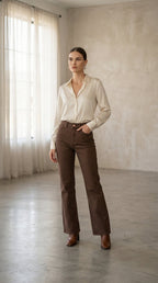 4225 Taşlı Kot Pantalon - Desfita