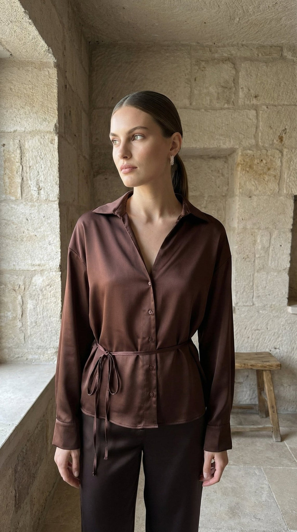 5018 Saten Gömlek - Desfita