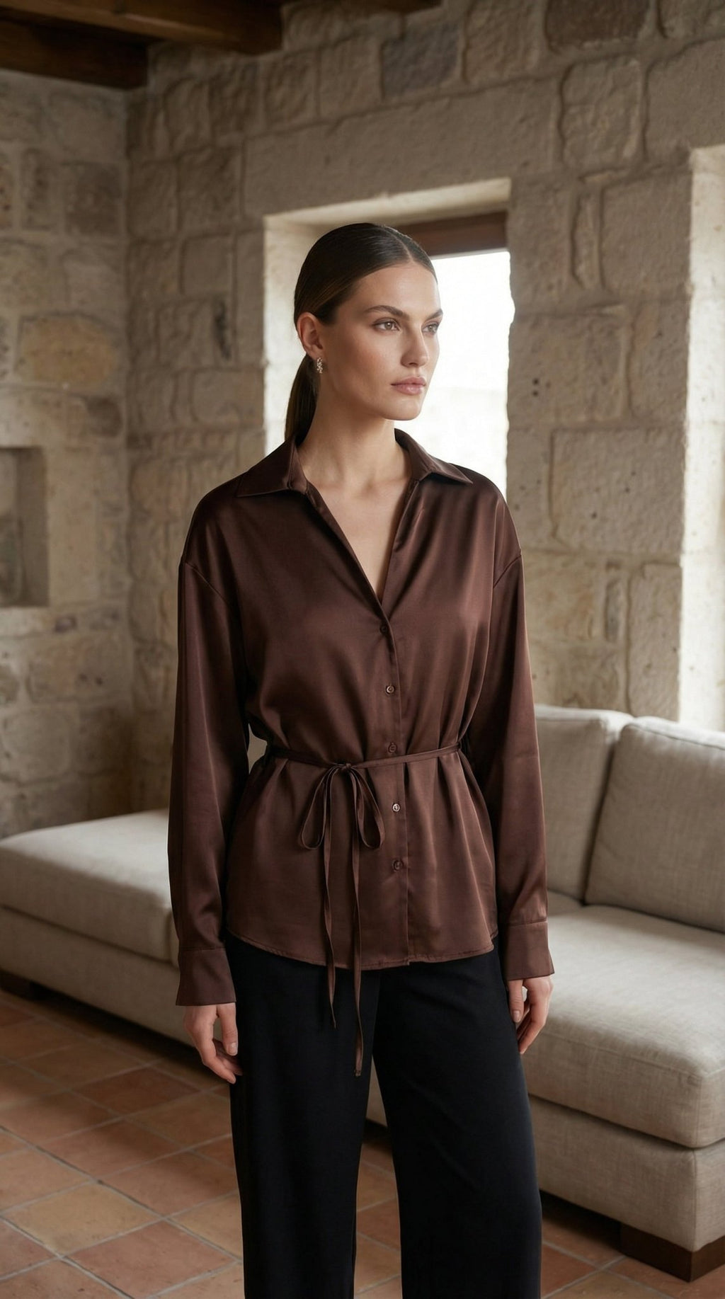 5018 Saten Gömlek - Desfita