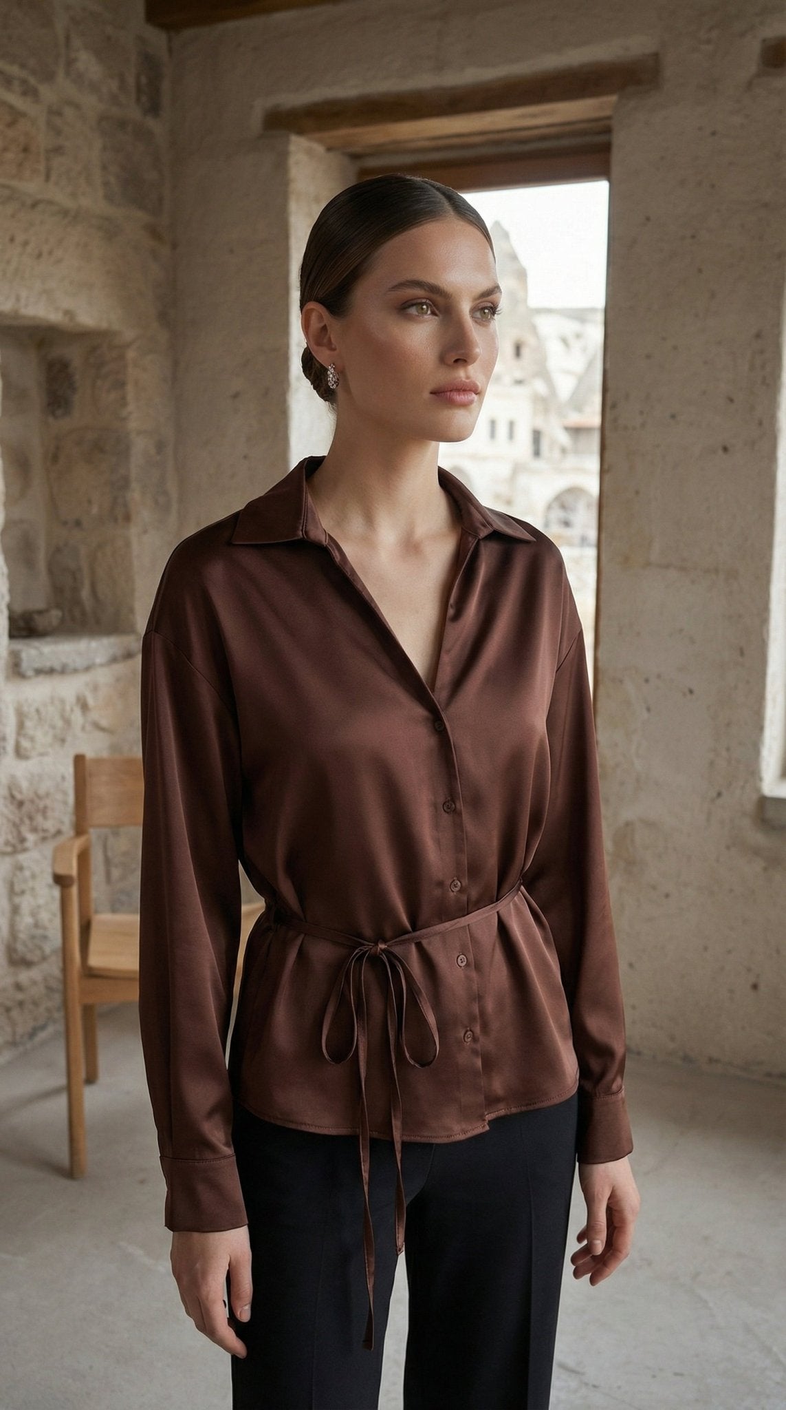 5018 Saten Gömlek - Desfita