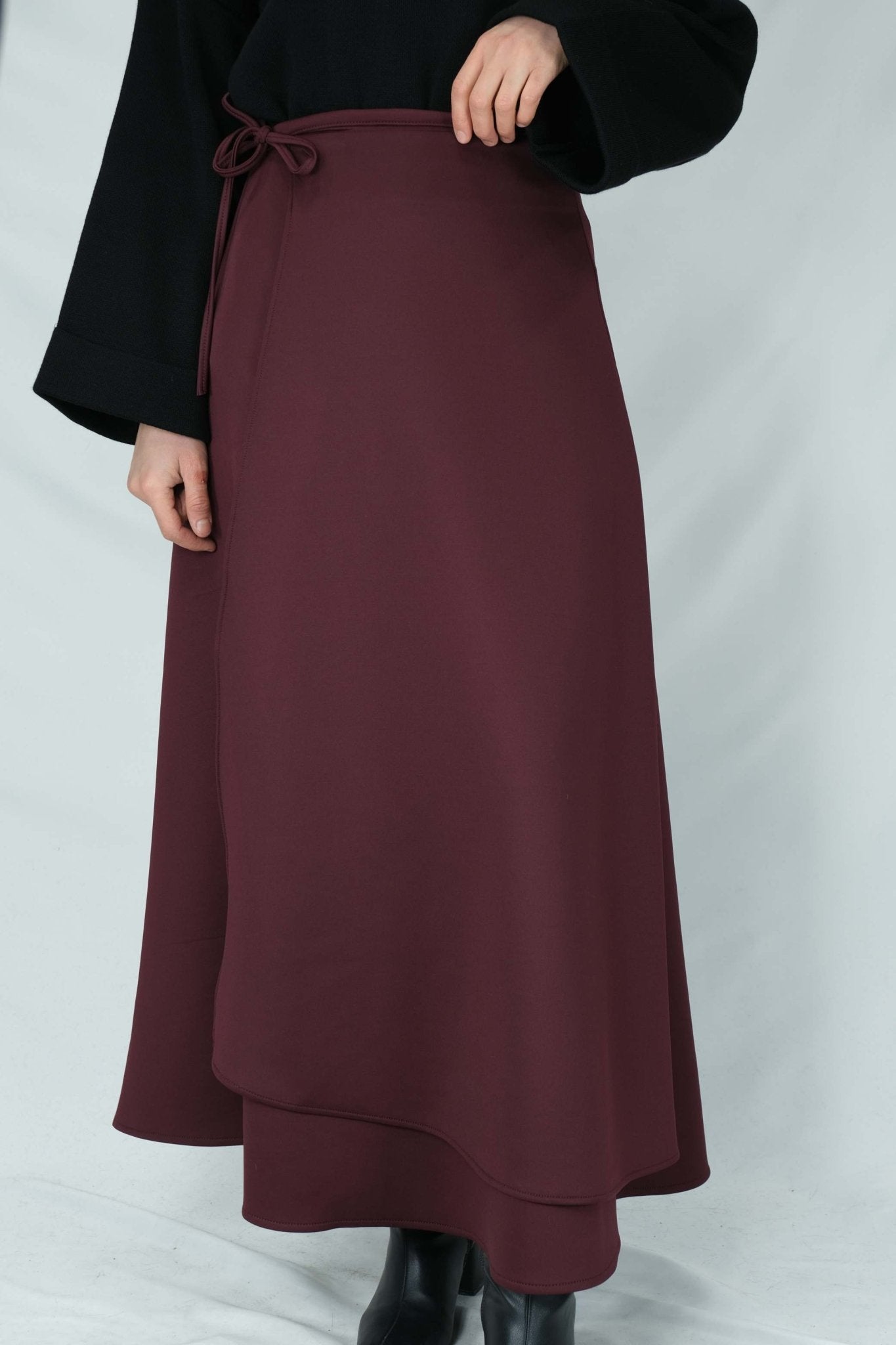 Bağlamalı etek 1632 - Desfita