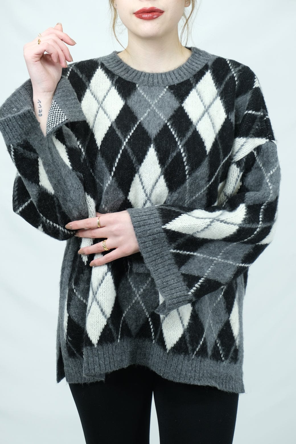 Baklava Desenli Kazak 1655 Ürün ikincil görseli