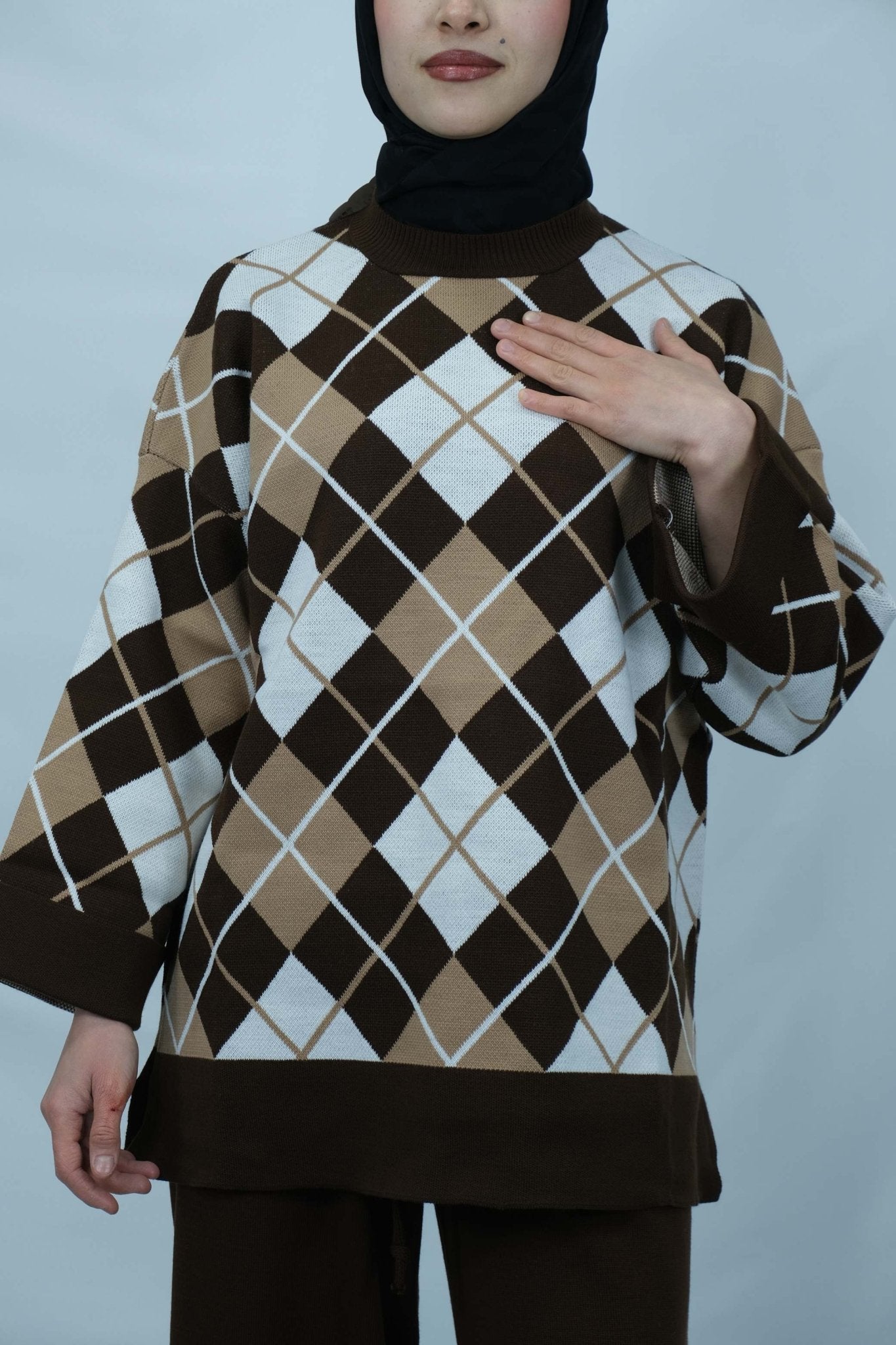 Baklava desenli takım 4016 - Desfita