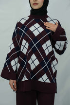 Baklava desenli takım 4016 - Desfita