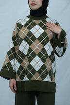 Baklava desenli takım 4016 - Desfita