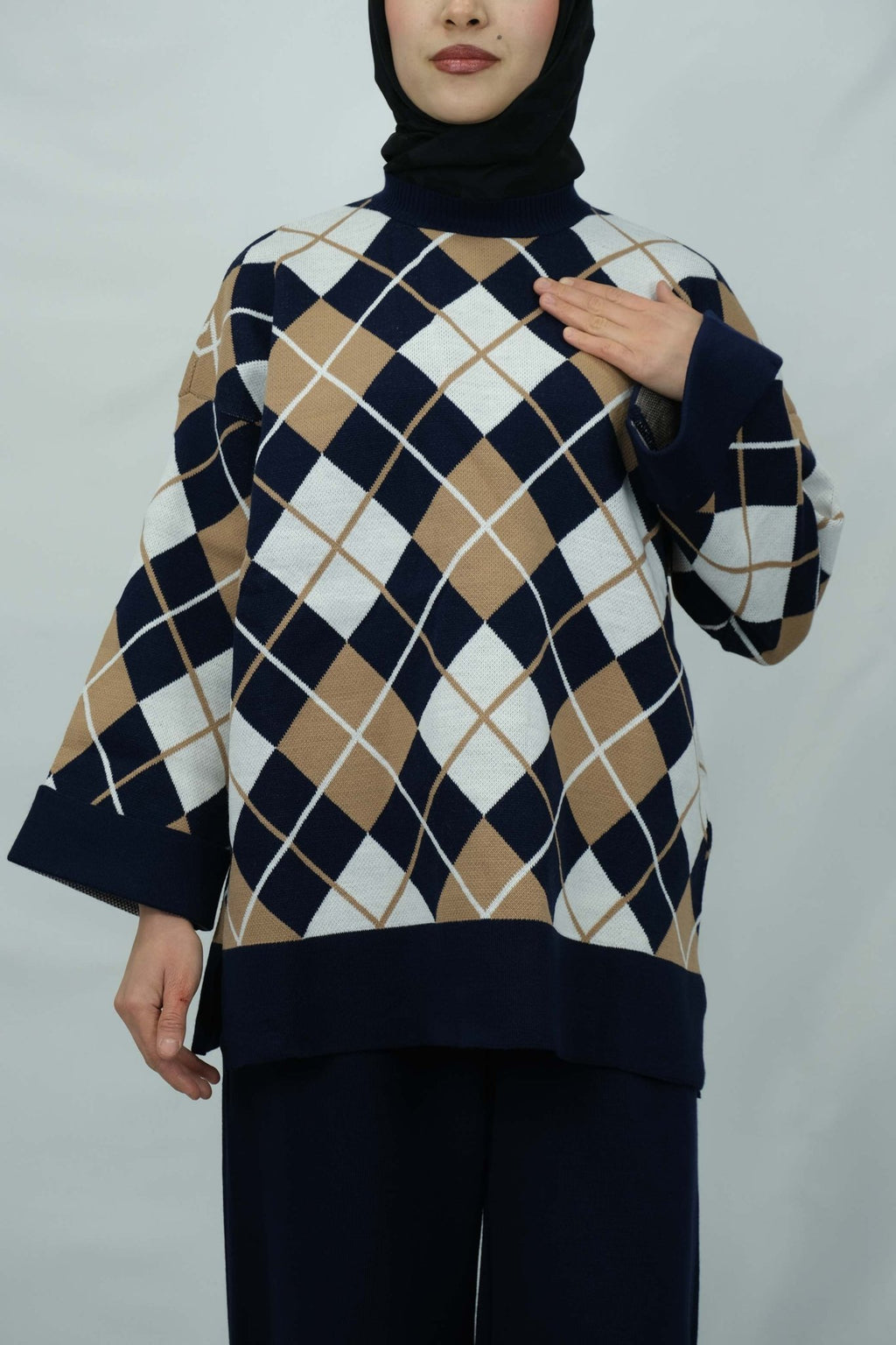 Baklava desenli takım 4016 - Desfita