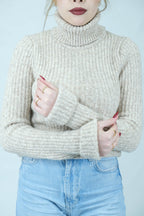 Balıkçı yaka fitilli kazak 1650 - Desfita