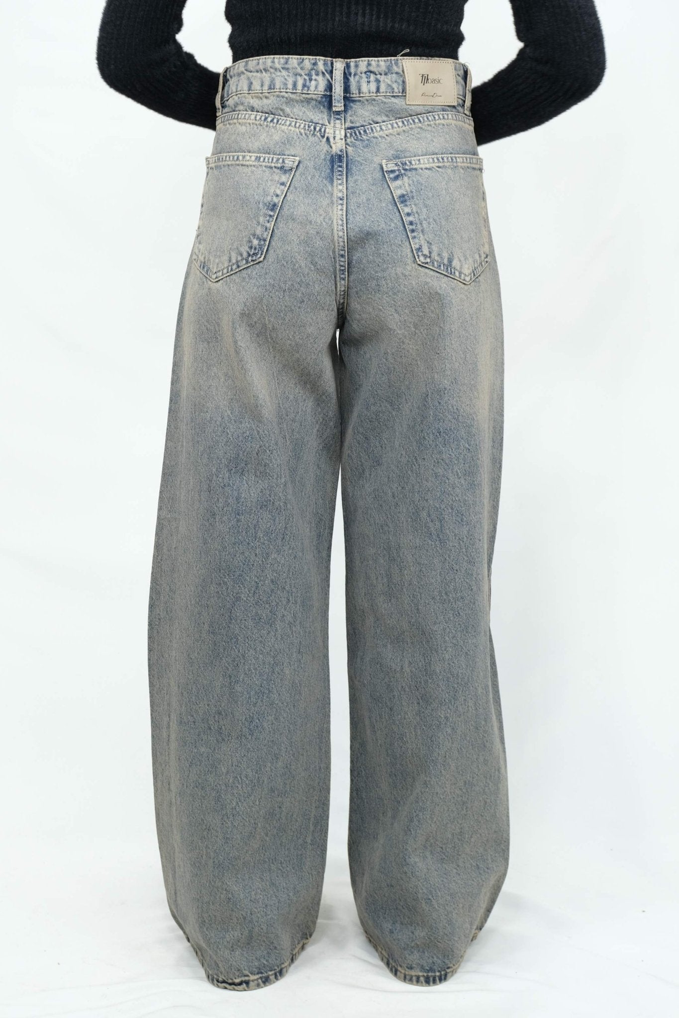 Bol paça jean pantolon 4021 Ürün ikincil görseli