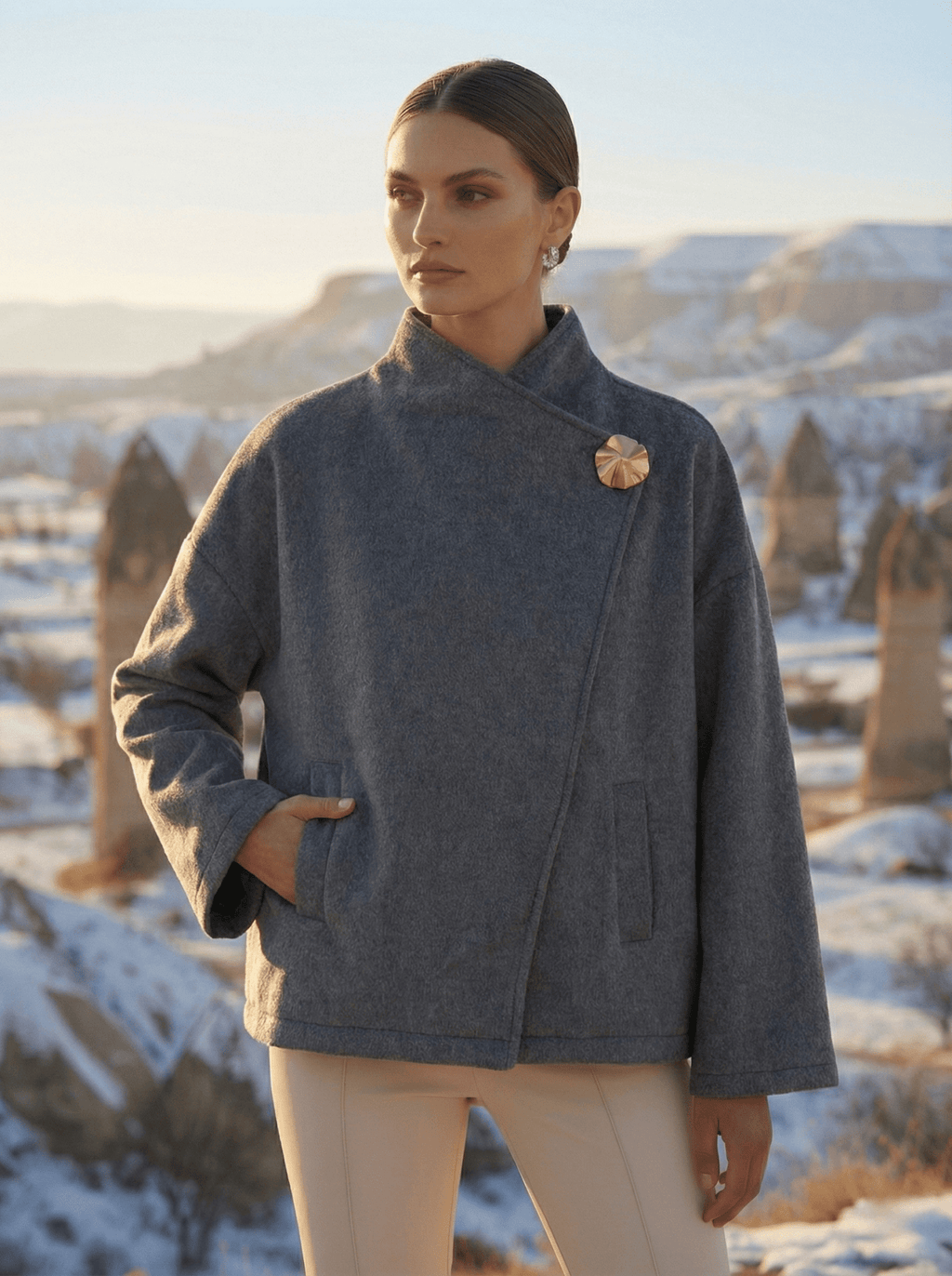 Broşürlü Ceket - Desfita