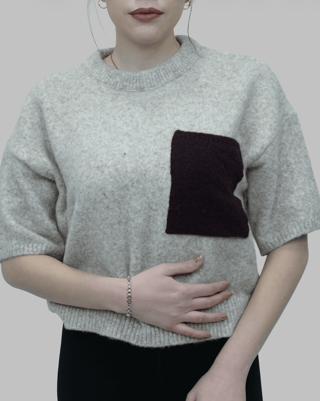 Cep Detaylı Kazak | 20026 - Desfita