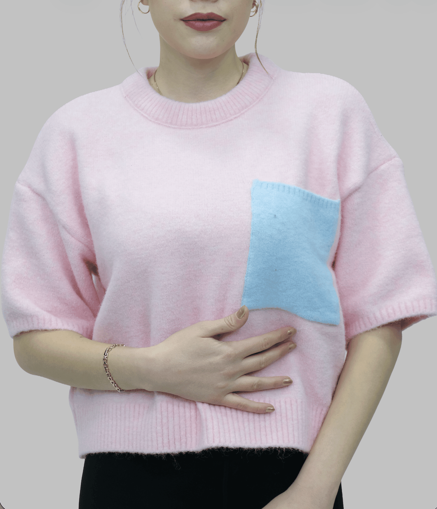 Cep Detaylı Kazak | 20026 - Desfita