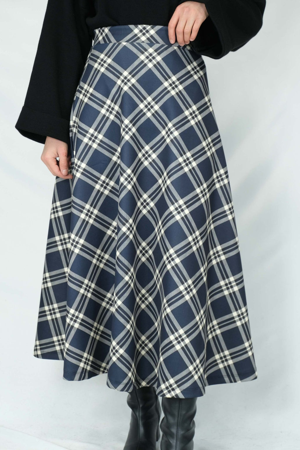 Desenli etek 8961 - Desfita