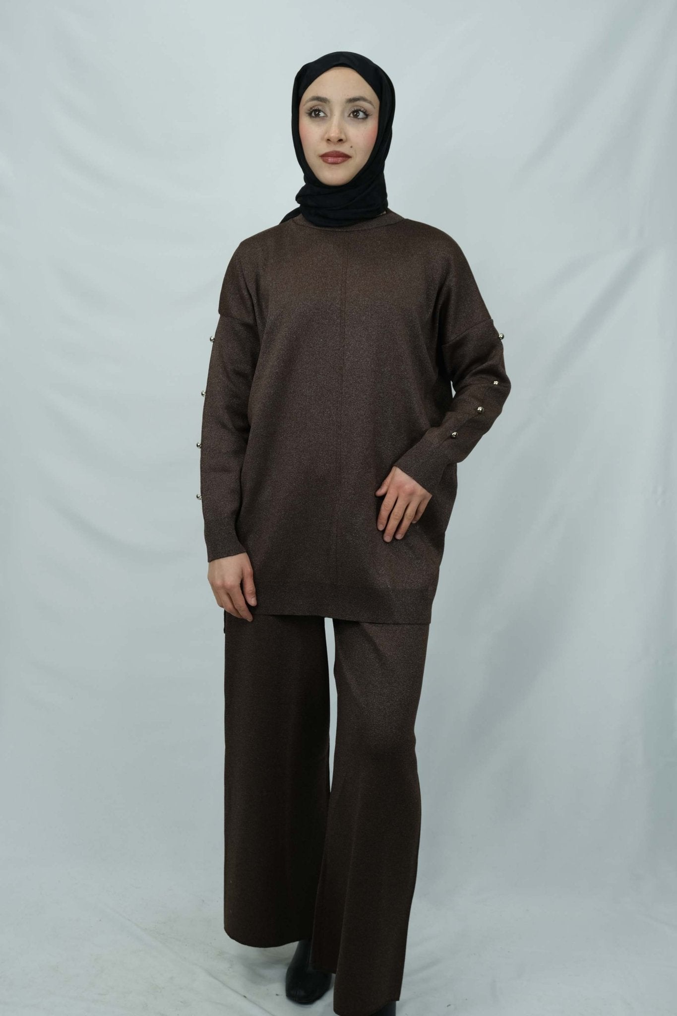 detaylı triko takım 4005 Ürün ikincil görseli