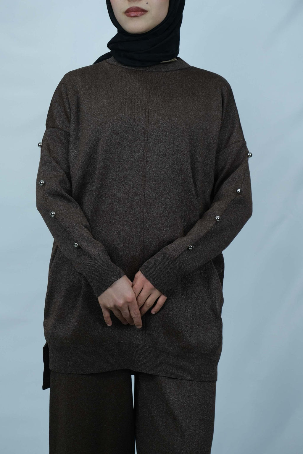 detaylı triko takım 4005 - Desfita