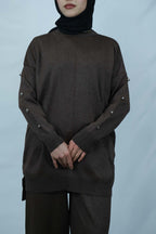 detaylı triko takım 4005 - Desfita