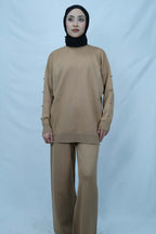 detaylı triko takım 4005 - Desfita