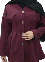 Düğme Detaylı Zarif Takım 22007 - Desfita