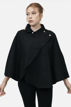 Düğmeli Panço 13117 - Desfita