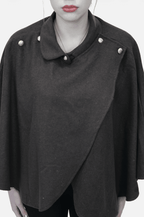 Düğmeli Panço 13117 - Desfita