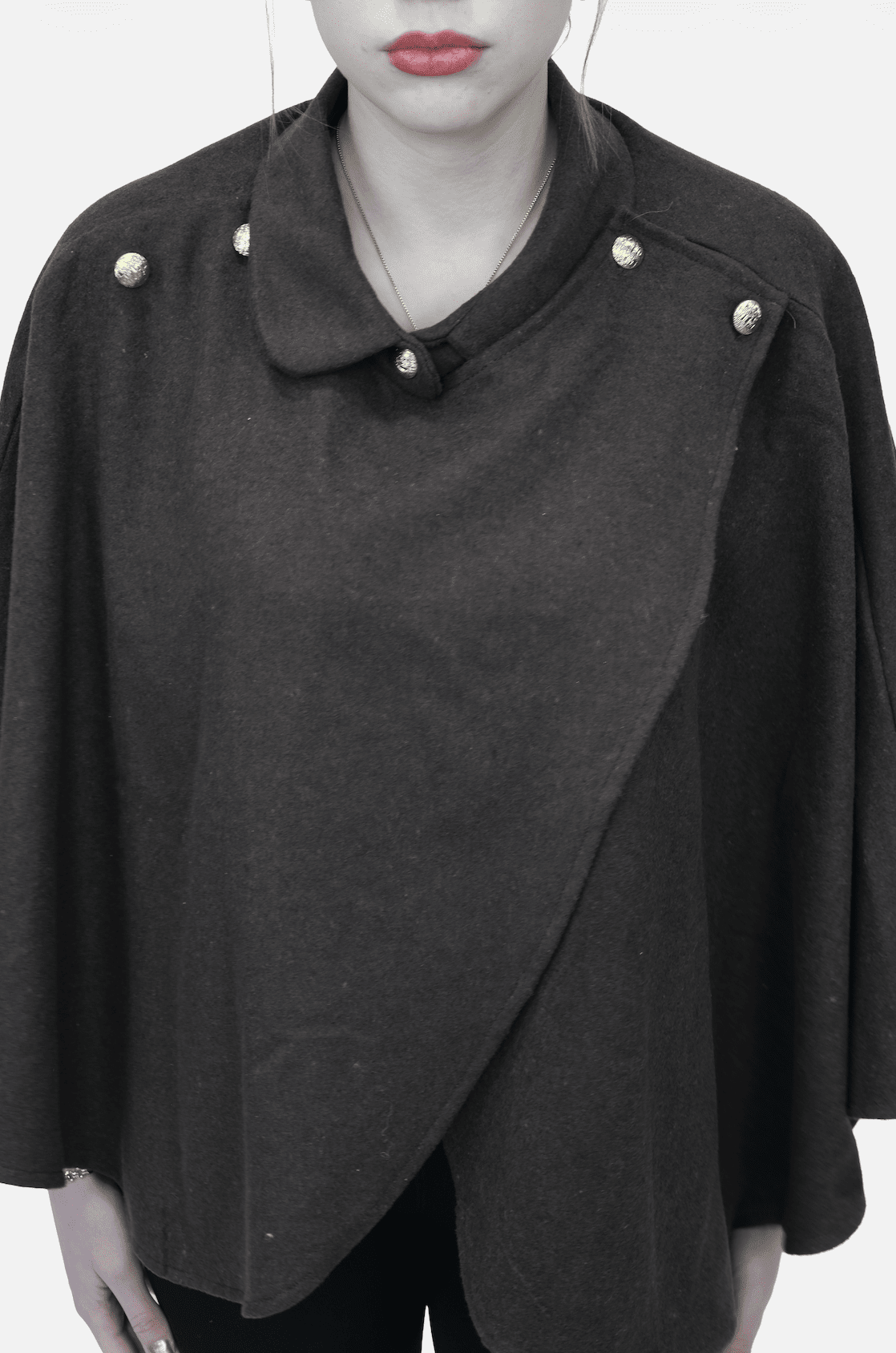 Düğmeli Panço 13117 - Desfita