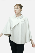 Düğmeli Panço 13117 - Desfita