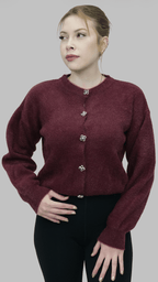 Düğmeli Sakallı Hırka | 509 - Desfita