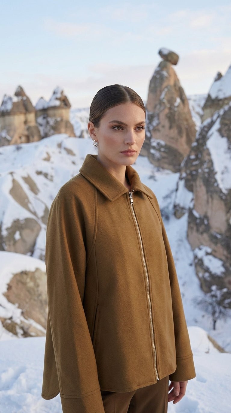 Fermuarlı Ceket - Desfita