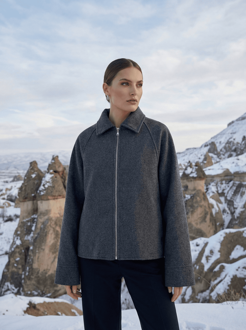 Fermuarlı Ceket - Desfita