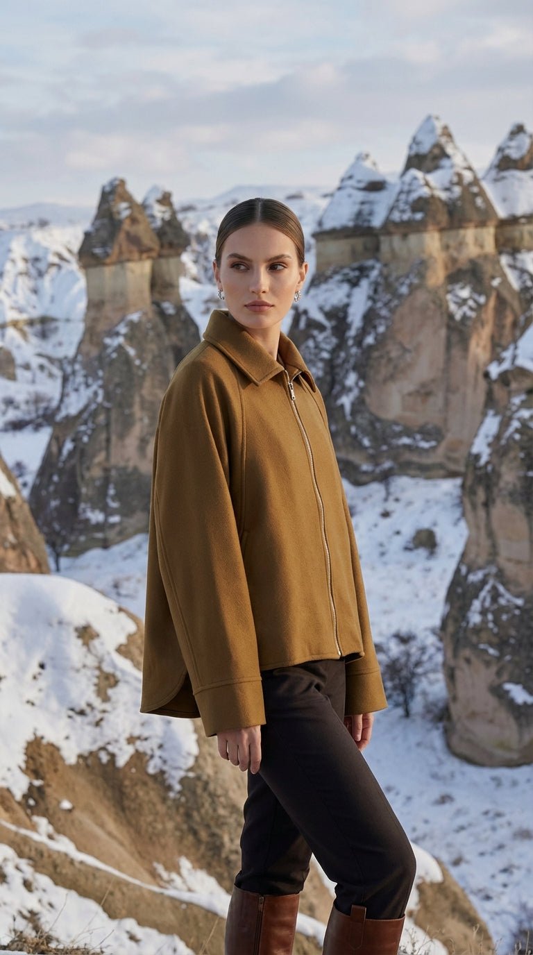 Fermuarlı Ceket - Desfita