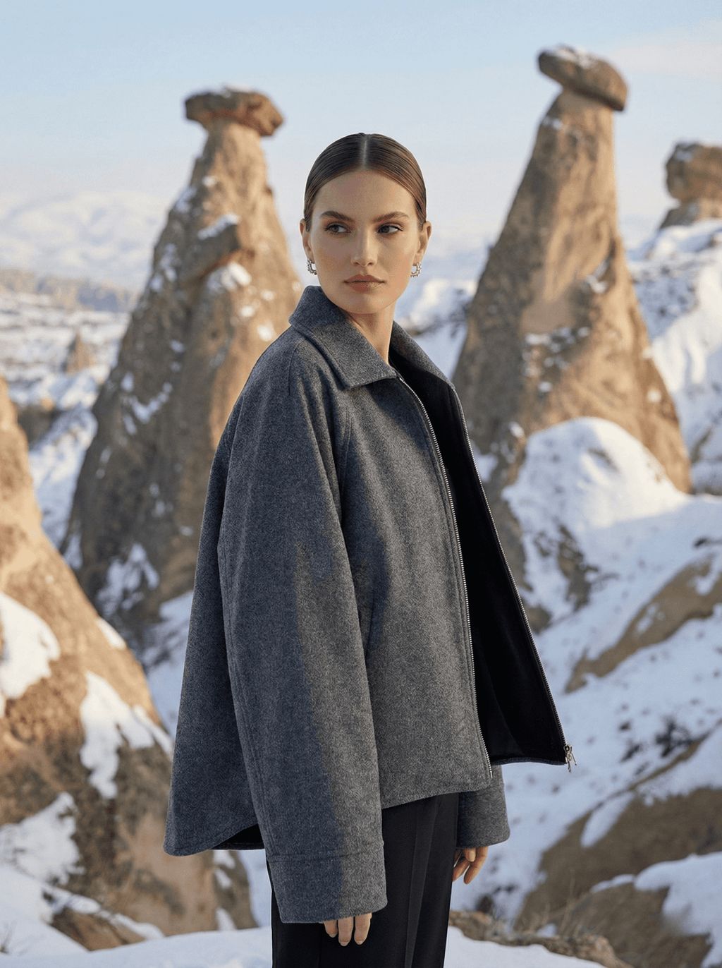 Fermuarlı Ceket - Desfita