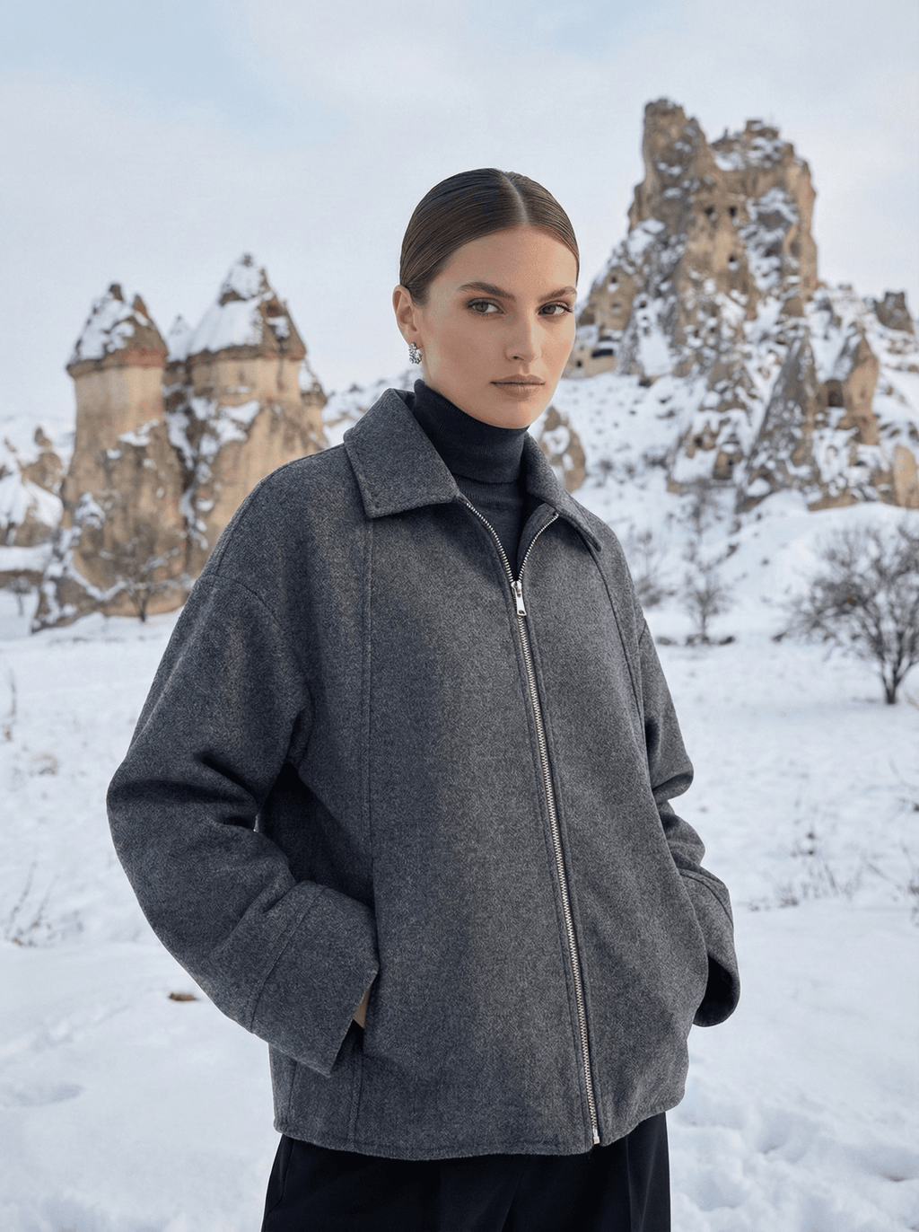 Fermuarlı Ceket - Desfita