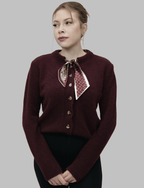 Fular Detaylı Hırka | 1641 - Desfita